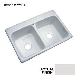   Double Basin Acrylic Topmount Kitchen Sink 50302