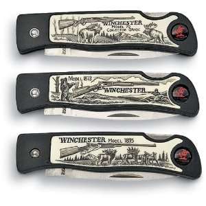  Winchester Scrimshaw Pocket Knife