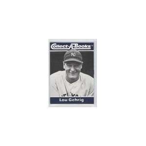  1990 Collect A Books #34   Lou Gehrig Sports Collectibles