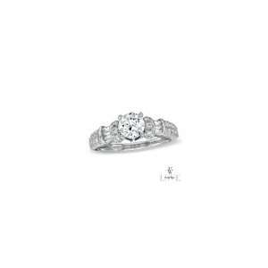   Ring in 14K White Gold Vera Wang LOVE Collection 1 1/2 CT. T.W. vera