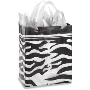   10 Zebra Print Cub Frosty Shoppers