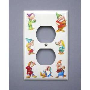  Snow White and the Seven 7 Dwarfs OUTLET Switch Plate 