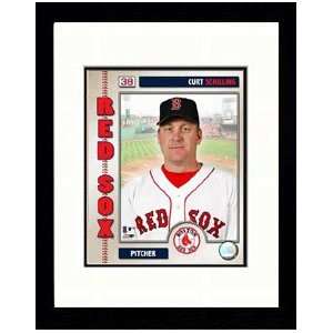  Curt Shilling Boston Red Sox MLB Baseball Framed 8X10 