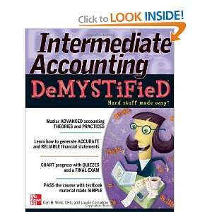   Intermediate Accounting DeMYSTiFieD [Paperback] Geri B. Wink Books