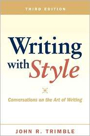   of Writing, (0205028802), John R. Trimble, Textbooks   