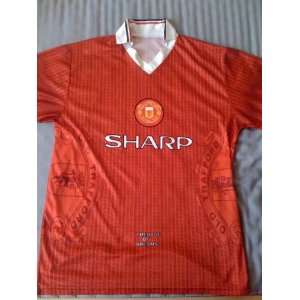   96 97 Manchester United Home Shirt Giggs 11 Size L/XL 