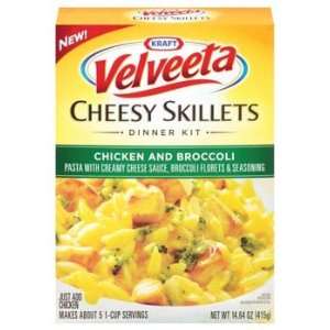 Kraft Velveeta Chicken & Broccoli Cheesy Skillets Dinner Kit 14.64 oz 