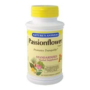   Standardized Extract Supplement Passionflower 60 vegetarian capsules