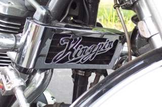 OIL COOLER COVER VICTORY MOTORCYCLE KINGPIN  
