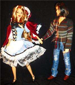  Hood & Wolf ~barbie doll & ken doll ooak fairy tale baby doll  