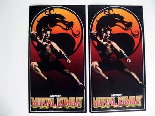 Mortal Kombat Jamma Arcade Side Art SideArt  