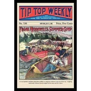 Tip Top Weekly Frank Merriwells Summer Camp   16x24 Giclee Fine Art 