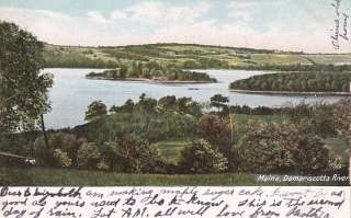 Damariscotta River   Maine   1906  