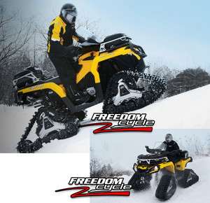 CAN AM OUTLANDER APACHE 360 TRACK KIT 4 ALL SEASON + SNOW TRACKS OUT 