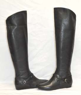 Via Spiga MALORY Black Womans Over Knee Tall Boots 6 M  
