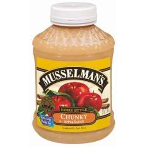 Musselmans Home Style Chunky Apple Sauce 48 oz  Grocery 