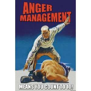 Anger Management 28x42 Giclee on Canvas