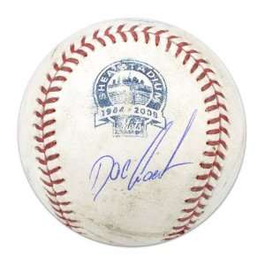 Dwight Gooden Autographed Baseball  Details Shea Stadium Final 