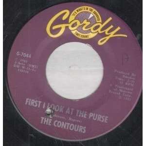   LOOK AT THE PURSE 7 INCH (7 VINYL 45) US GORDY 1965 CONTOURS Music