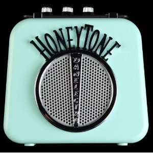   Honeytone N 10 Mini Guitar Amplifier Amp Aqua Musical Instruments