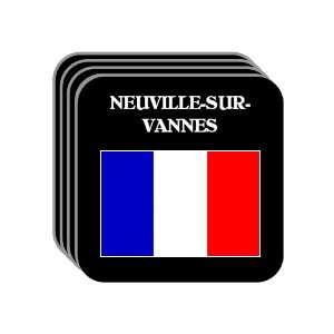  France   NEUVILLE SUR VANNES Set of 4 Mini Mousepad 