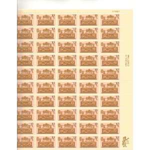Tin Foil Phonograph Full Sheet of 50 X 13 Cent Us Postage Stamps Scot 
