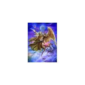 Archangel Raphael  Briar Greetings Card