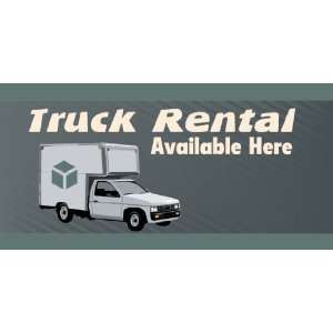  3x6 Vinyl Banner   Truck Rental Available Here Everything 