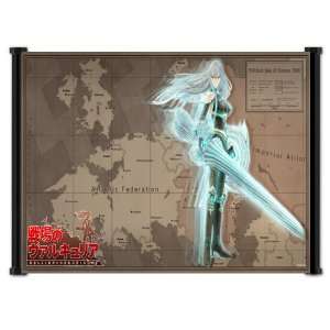  Valkyria Chronicles Game Fabric Wall Scroll Poster (28x16 