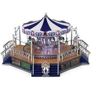   Mr. Christmas Worlds Fair Platinum Boardwalk Carousel