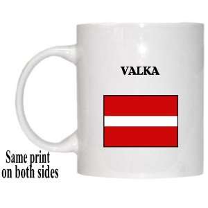  Latvia   VALKA Mug 