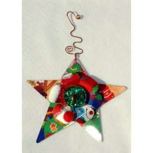   Star Hand Cut Tin Decoration by Kim Groff Harrington