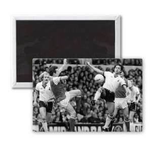 Liam Brady and Osvaldo Ardiles in midfield   3x2 inch Fridge Magnet 