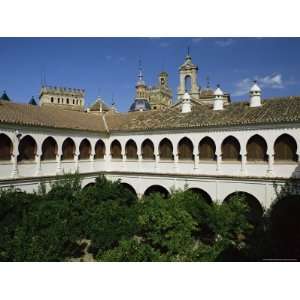 Monastery and Parador, Guadalupe, Caceres Region, Extramadura, Spain 