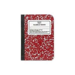  Memo Book, Narrow Ruled, 80 Sheets, 5 1/2x4, Assorted 