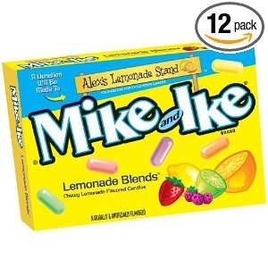Mike and Ike Lemonade Blends, 3.6 Ounce (Pack of 12)  