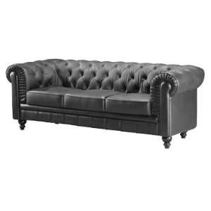  Aristocrat Black Sofa by Zuo Modern