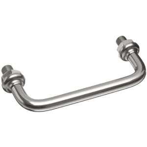 Monroe Stainless Steel 303 Pull Handle with Threaded Studs, Round Grip 