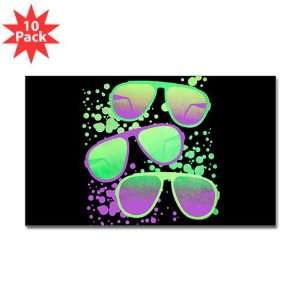   10 Pack) 80s Sunglasses (Fashion Music Songs Clothes) 