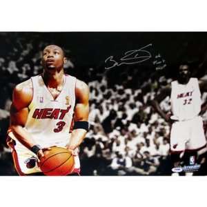  Dwyane Wade Autographed 06 Finals MVP 06 NBA Finals 