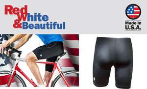   and Womens All American Bike Cyclist Short for Cycling Biking USA Made