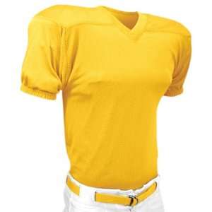Champro Youth Traditional Style Custom Football Jerseys GOLD YXL 