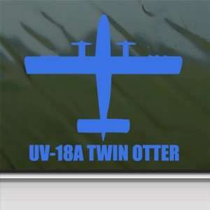  UV 18A TWIN OTTER Blue Decal Military Soldier Car Blue 