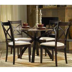    Homelegance Cantor Square 5 Piece Dining Table Set