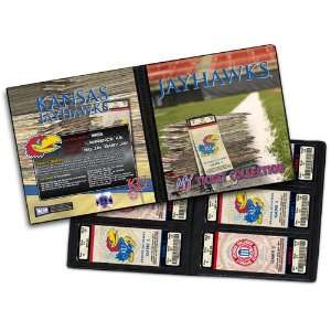   Kansas Jayhawks Ticket Album   Book Holder Display