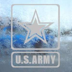  US ARMY Gray Decal Military Car Truck Bumper Window Gray 