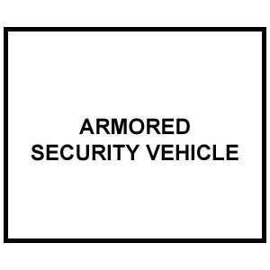  FM 3 19.6 ARMORED SECURITY VEHICLE US Army Books