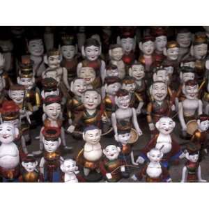  Puppets with Painted Faces, Hanoi, Vietnam Photographic 