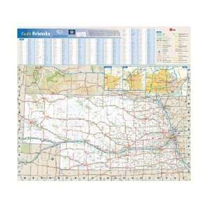  Universal Map 1850527 Nebraska Wall Map Backboard Office 