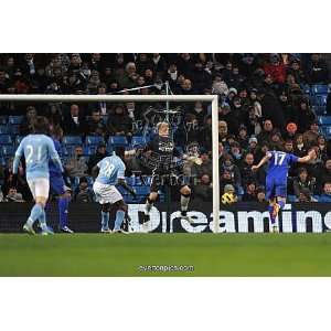   Manchester City v Everton   City of Manchester Stadium Framed Prints